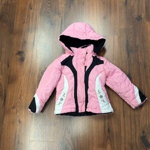 Rothschild Pink Hooded Winter/Snow Jacket 4T
